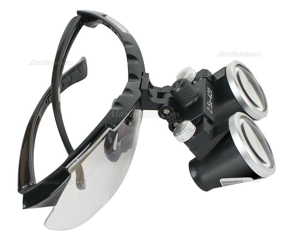 Dentist Dental Surgical Medical Binocular Loupes 2.5X 420mm Loupe Magnifier